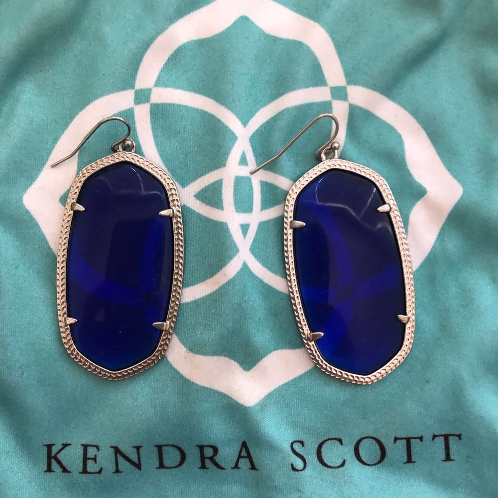 Kendra Scott Danielle Blue Earrings